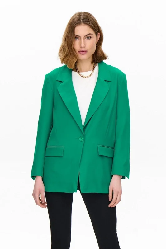 Violet Blazer - Pepper Green