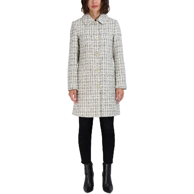 Womens Wool Blend Long Walker Coat