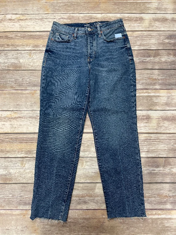 Jeans Straight By Old Navy In Blue Denim, Size: 8