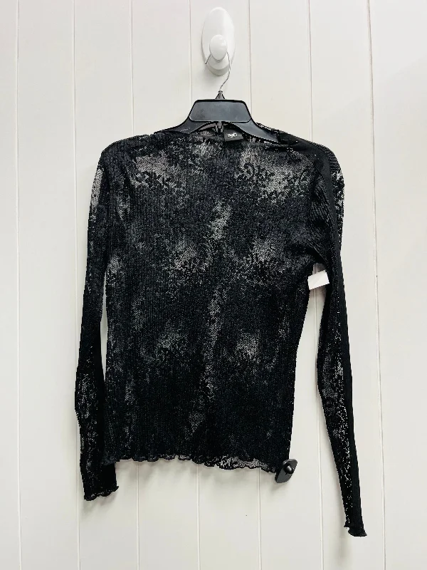 Top Long Sleeve By NU DENMARK -  In Black, Size: M