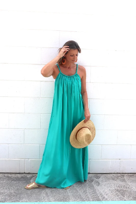 Mariah Maxi Dress In Summer Green