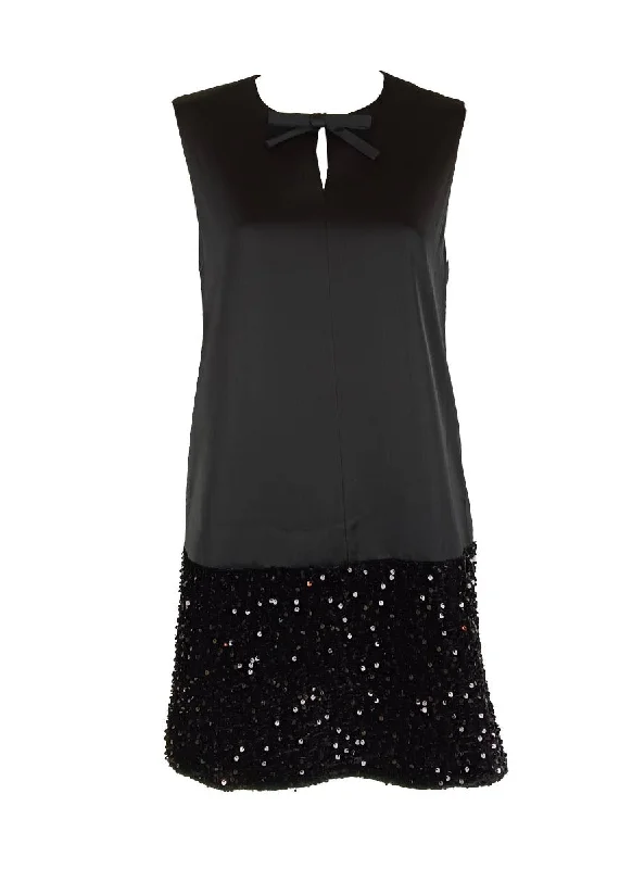 9240020 Sequined Sleeveless Mini Dress *Preorder