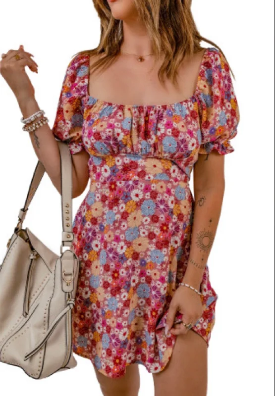 Floral Mini Dress