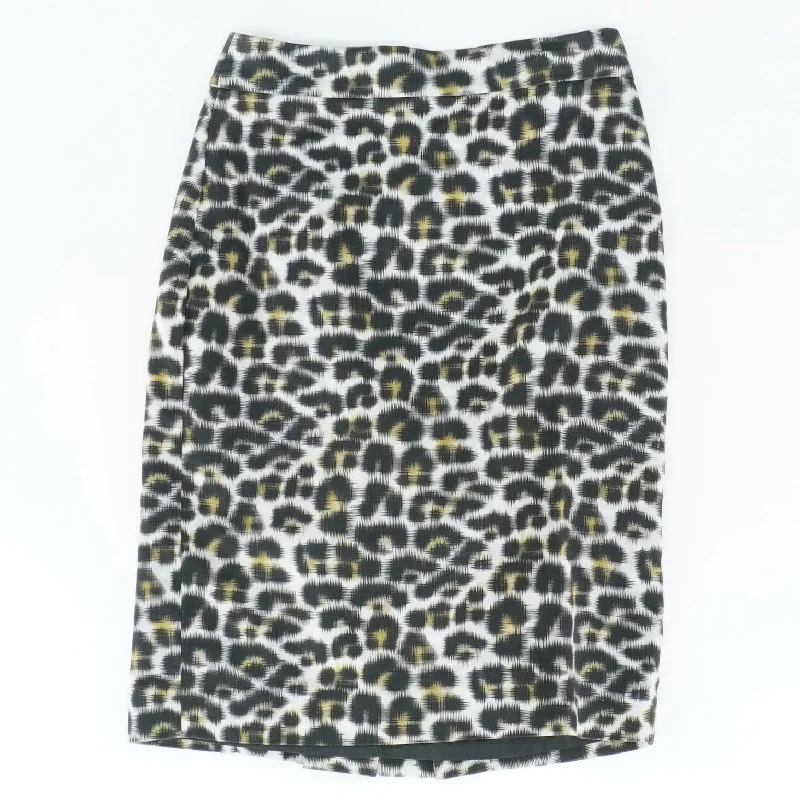 Animal Print Midi Skirt