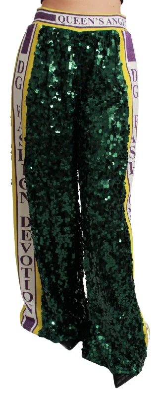 Dolce & Gabbana Exclusive multi Sequined Women's Pants