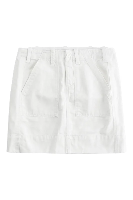 G1 Jane Mini Skirt in White