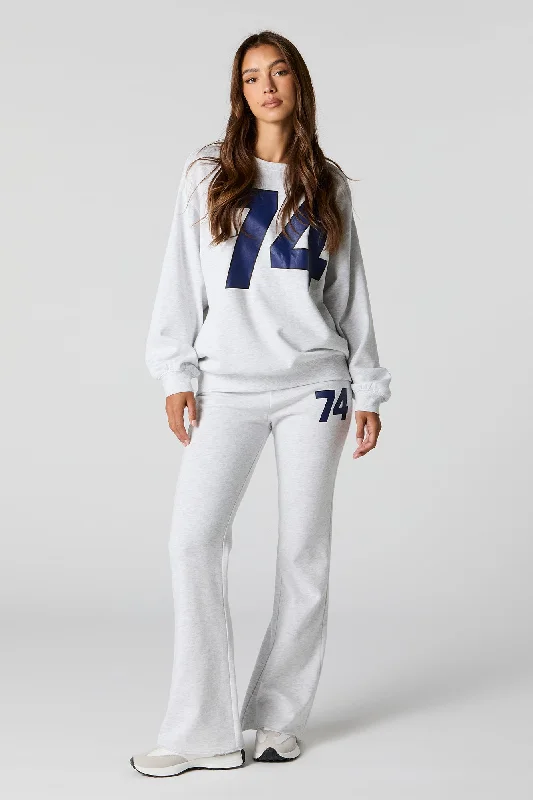 Graphic Flare Fleece Sweatpant