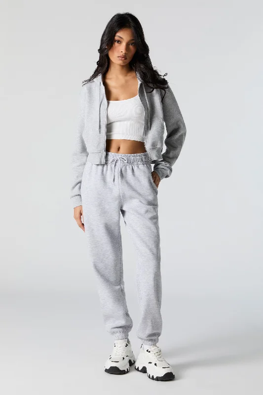 Fleece High Rise Jogger