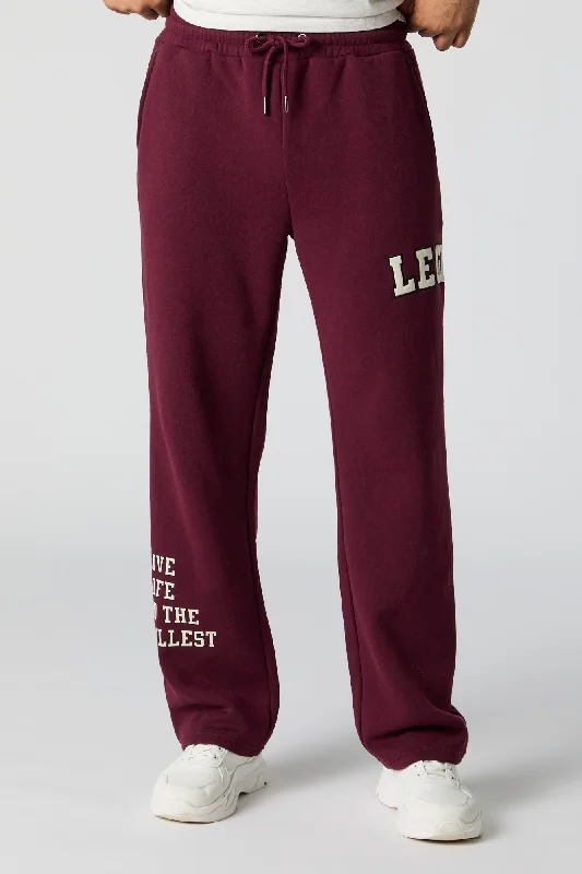 Destination Embroidered Fleece Jogger