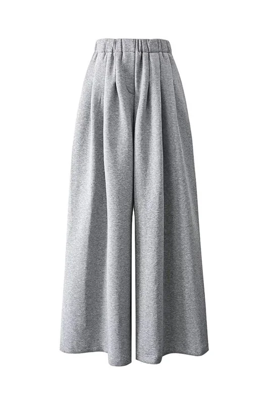 Ruched Wide Leg Trousers