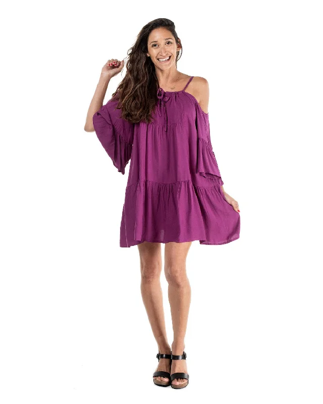 The Hibiscus Sleeved Dress