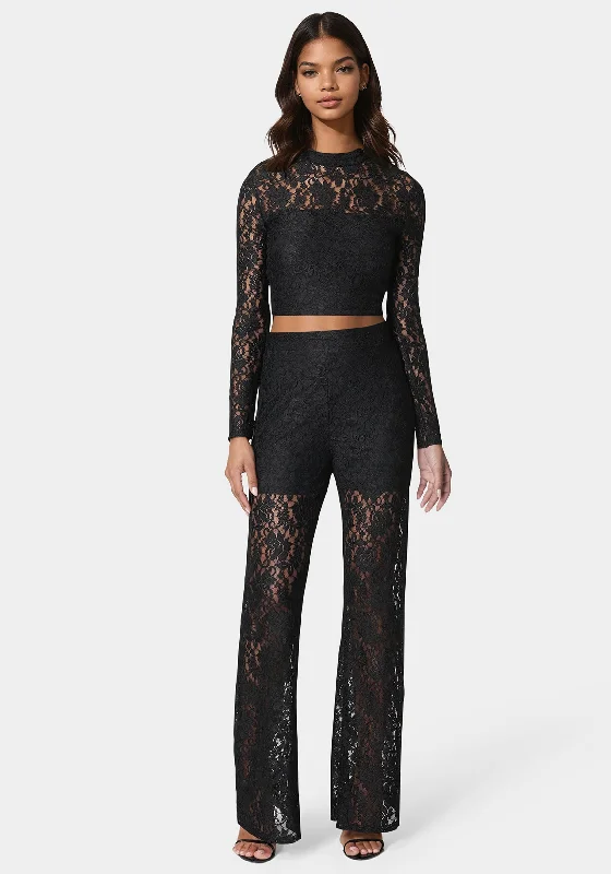 Two Piece Lace Jumpsuit