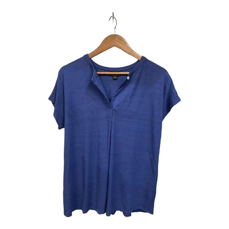 Top Short Sleeve By J. Jill In Blue, Size: M