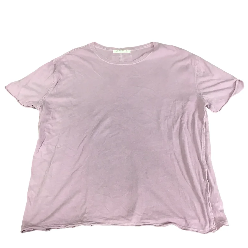 Top Short Sleeve By We The Free In Purple, Size: S